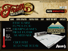 Tablet Screenshot of faithskatesupply.com